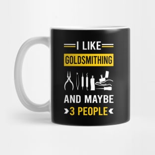 3 People Goldsmithing Goldsmith Mug